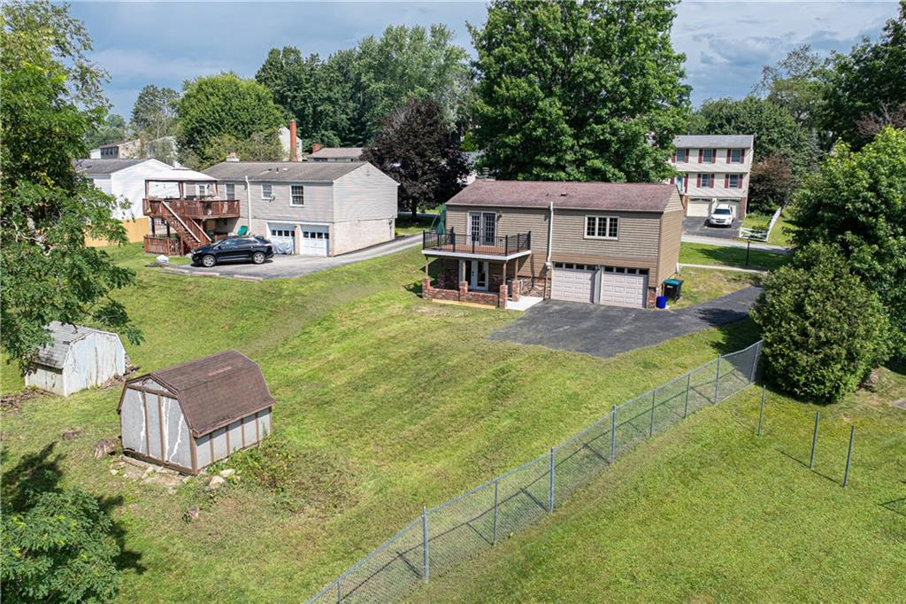 230 Dodd Drive Washington, PA 15301 - Photo 45 of 49 an aerial view of a house with swimming pool garden and patio