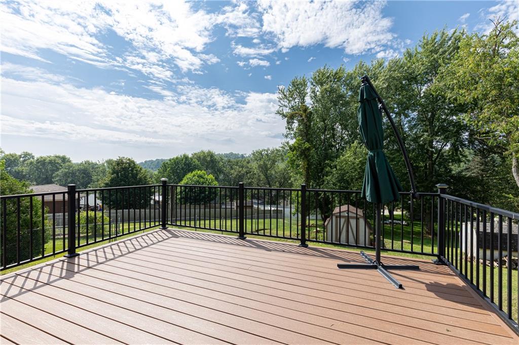 230 Dodd Drive Washington, PA 15301 - Photo 5 of 49 a view of balcony with deck and wooden floor
