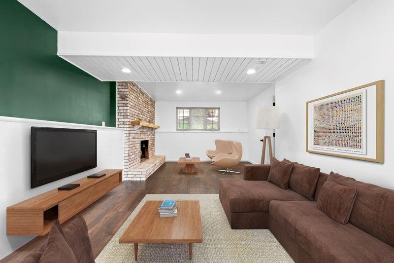 230 Dodd Drive Washington, PA 15301 - Photo 6 of 49 a living room with furniture and a flat screen tv