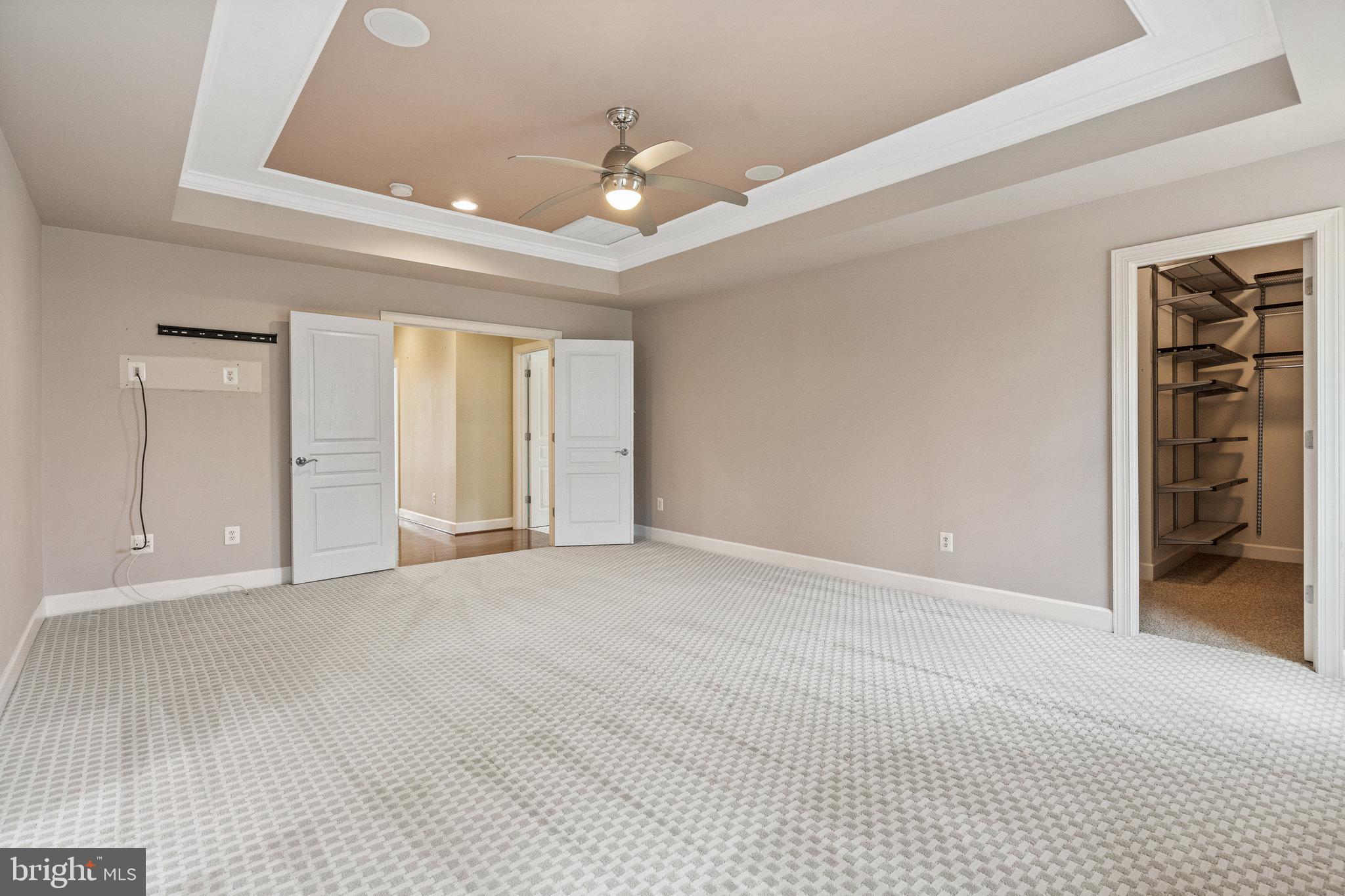 4561 Rona Place Fairfax, VA 22030 - Photo 50 of 78 spacious primary bedroom with tray ceilings