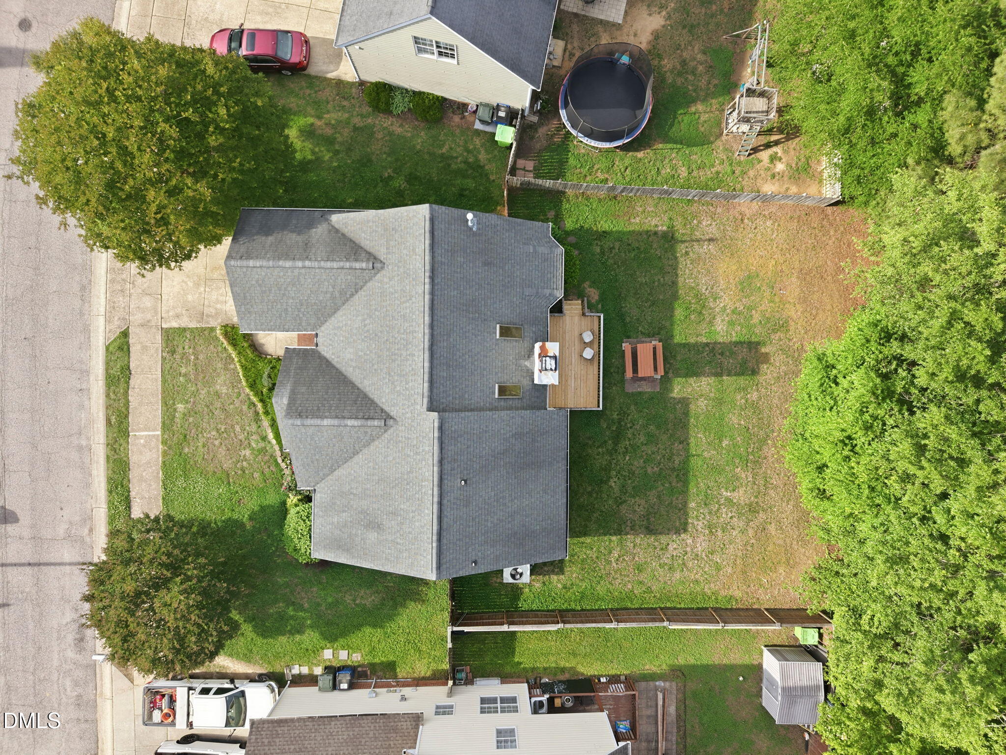 2912 Sedgefield Pines Lane Raleigh, NC 27604 - Photo 41 of 45 an aerial view of a house