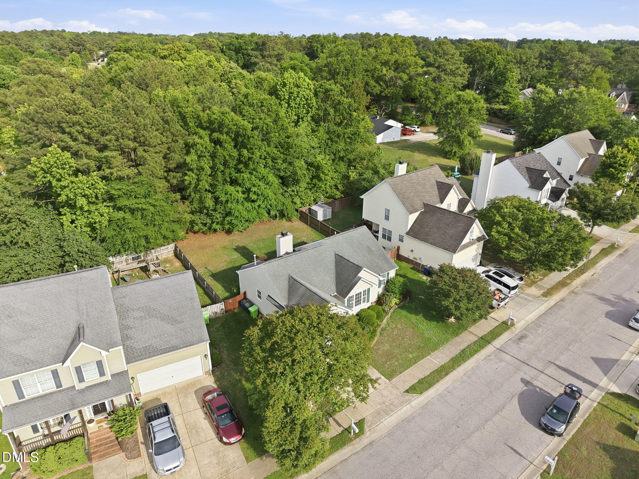 2912 Sedgefield Pines Lane Raleigh, NC 27604 - Photo 44 of 45 an aerial view of multiple house