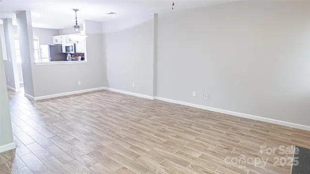 wooden floor in an empty room