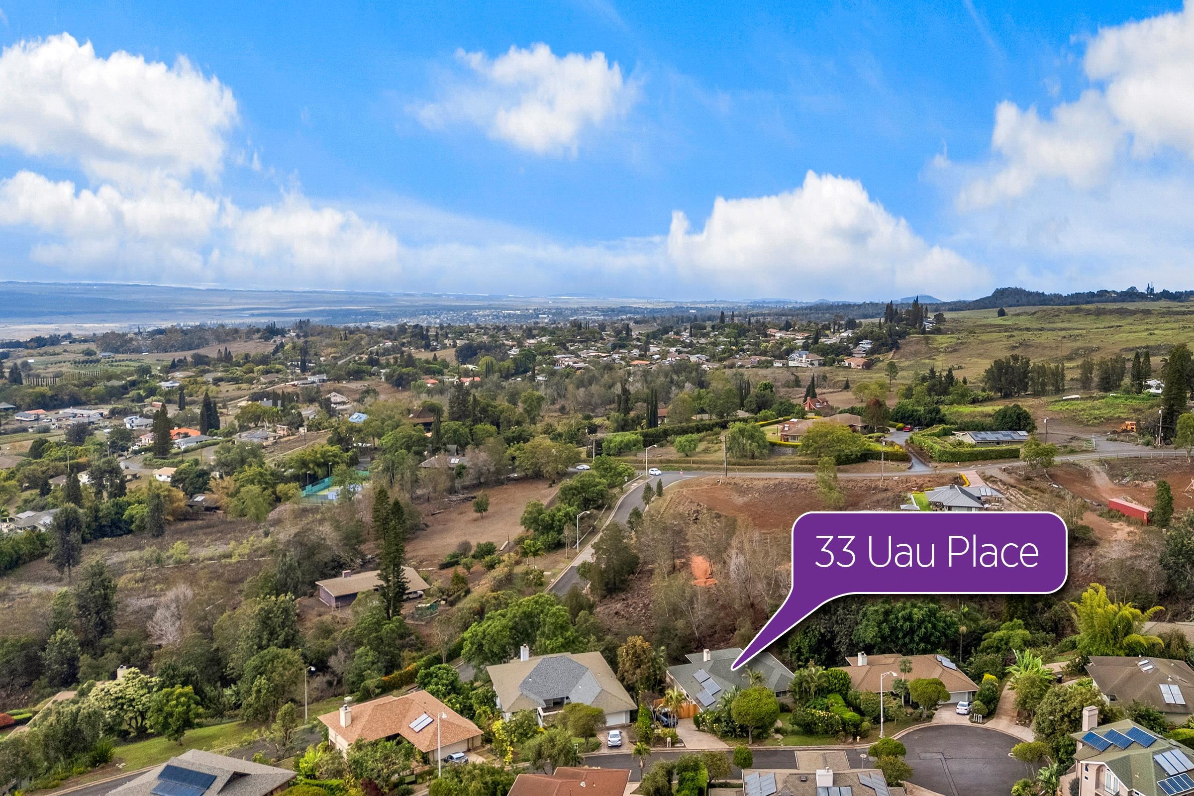 33 U'au Place Kula, HI 96790 - Photo 34 of 50 a sign board with a city view