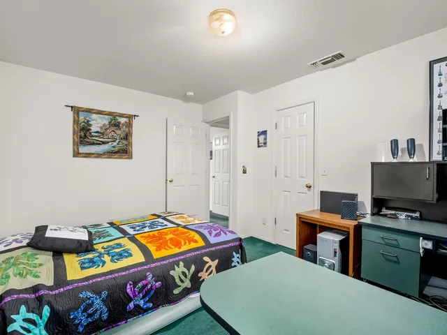 a view of a house with a park