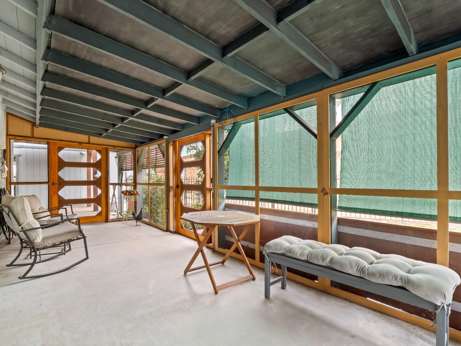 845 Elwood Road Squaw Valley, CA 93675 - Photo 44 of 67 a bedroom with furniture and large windows