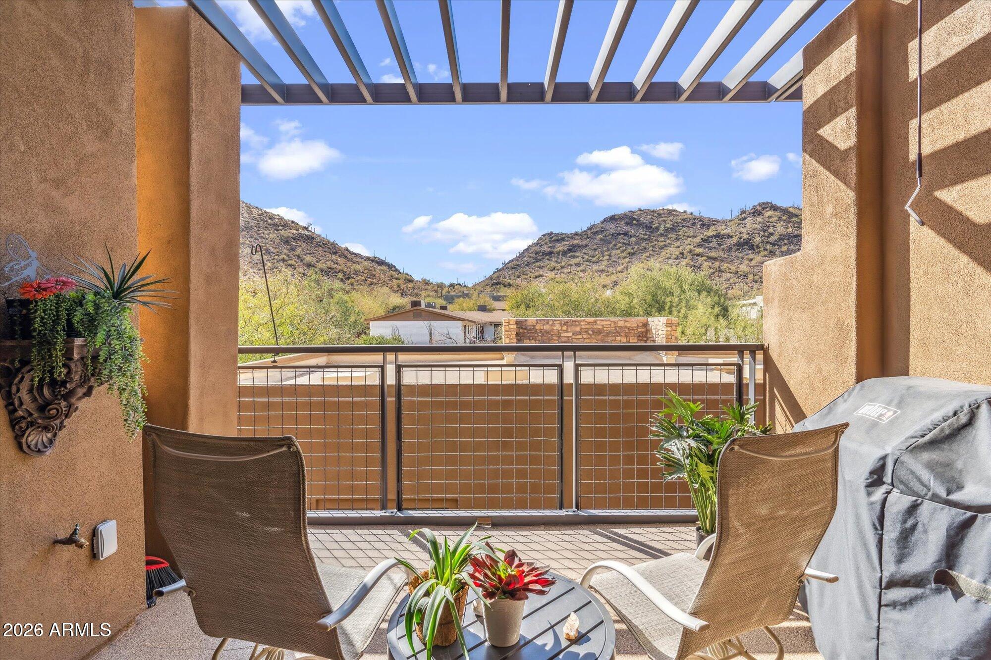 36600 North Cave Creek Road, Unit D11 Cave Creek, AZ 85331 - Photo 24 of 28 a view of a balcony with furniture