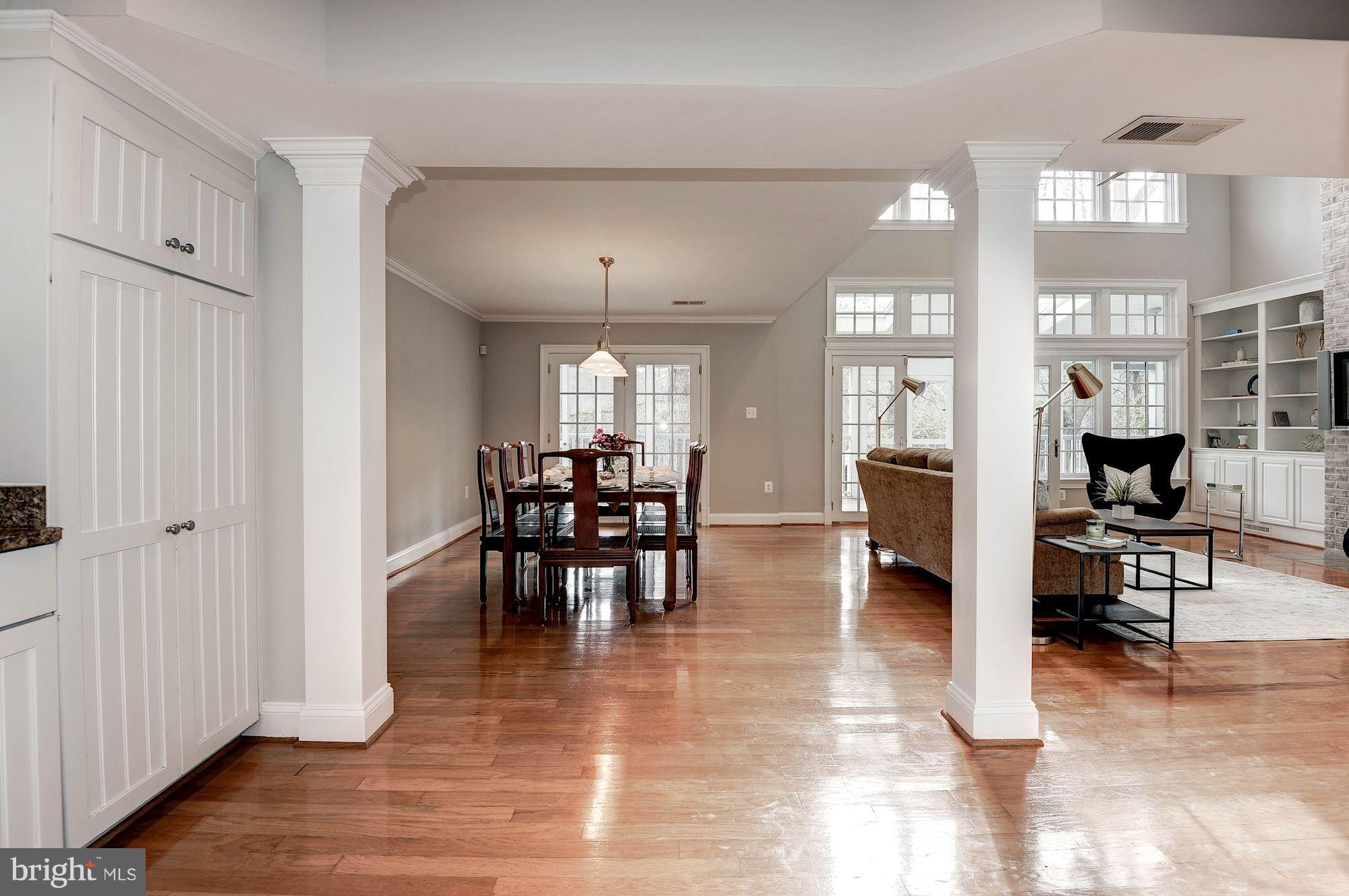 1048 Bellview Road McLean, VA 22102 - Photo 11 of 28 Open kitchen into dining and family room
