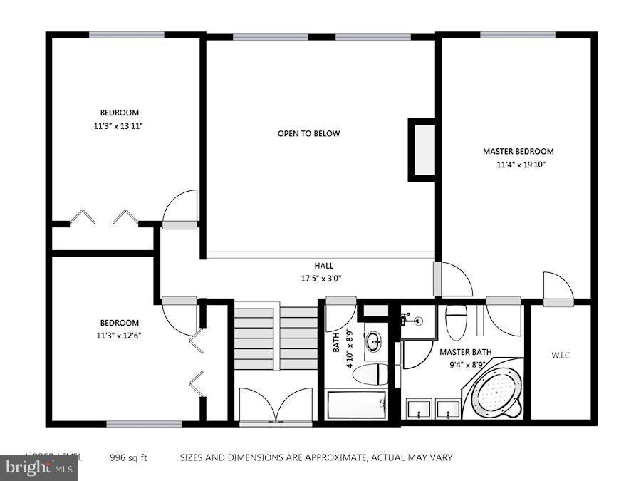 1048 Bellview Road McLean, VA 22102 - Photo 26 of 28 Floor plan upper