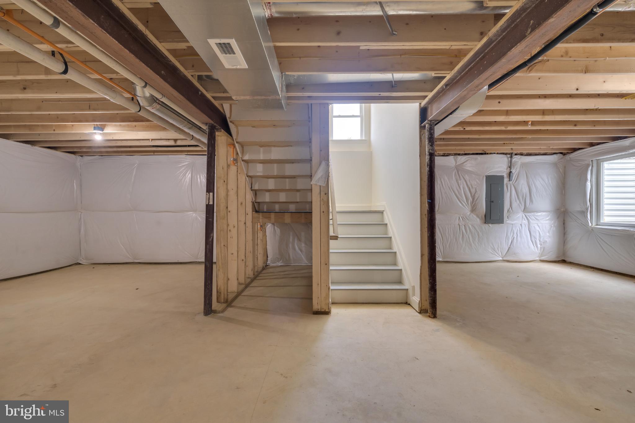 413 Trimble Road Joppa, MD 21085 - Photo 26 of 52 Spacious unfinished basement with potential.
