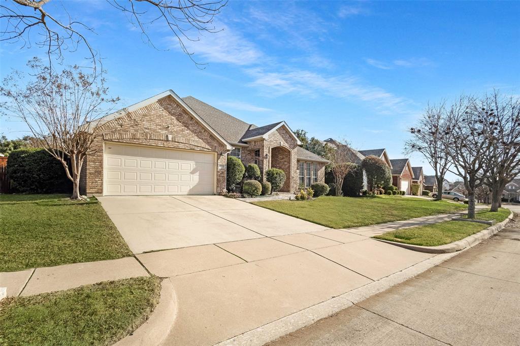 4901 Bellflower Way Fort Worth, TX 76123 - Photo 1 of 1 a front view of a house with a yard