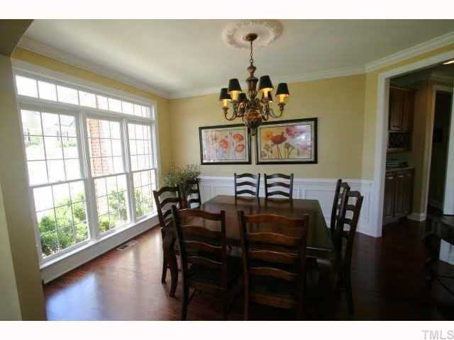 2005 Falls Farm Crossing Raleigh, NC 27614 - Photo 5 of 12 Formal dining with cherry hardwoods.