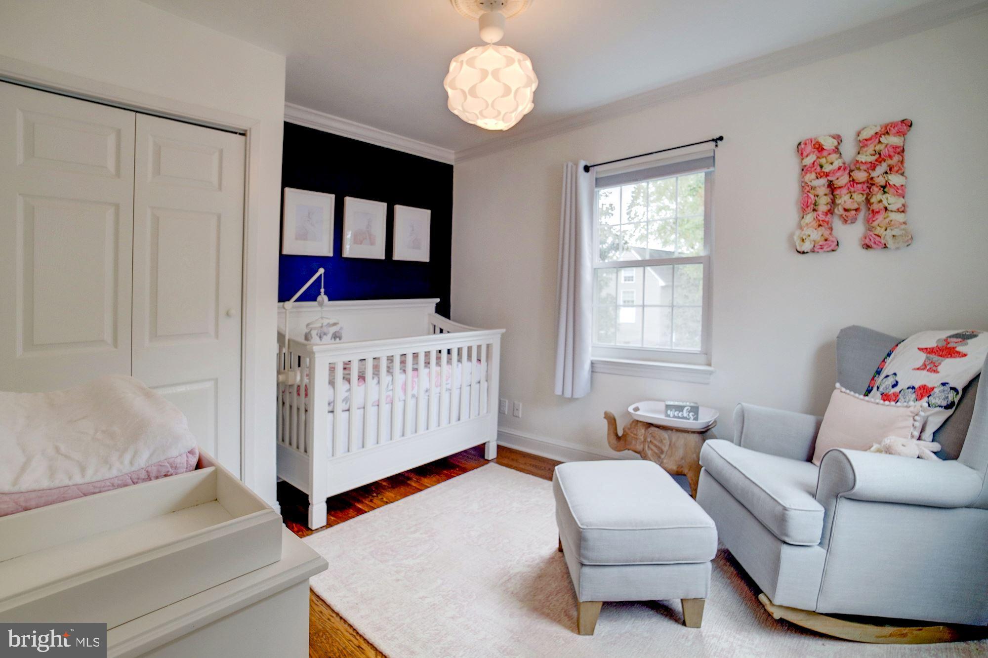 2510 Cameron Mills Road Alexandria, VA 22302 - Photo 20 of 32 Third Bedroom with wood floors