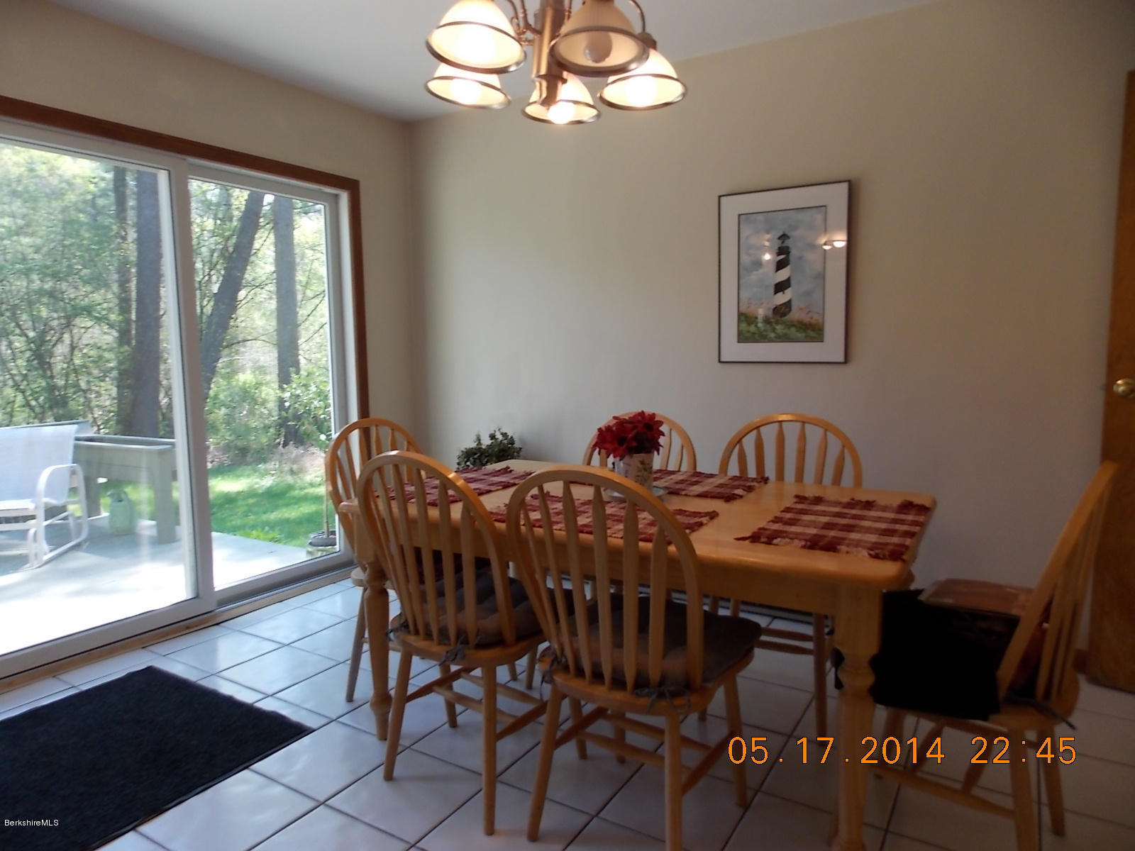 4 West Stockbridge Road Stockbridge, MA 01262 - Photo 8 of 21 a view of a dining room with furniture wooden floor and a chandelier