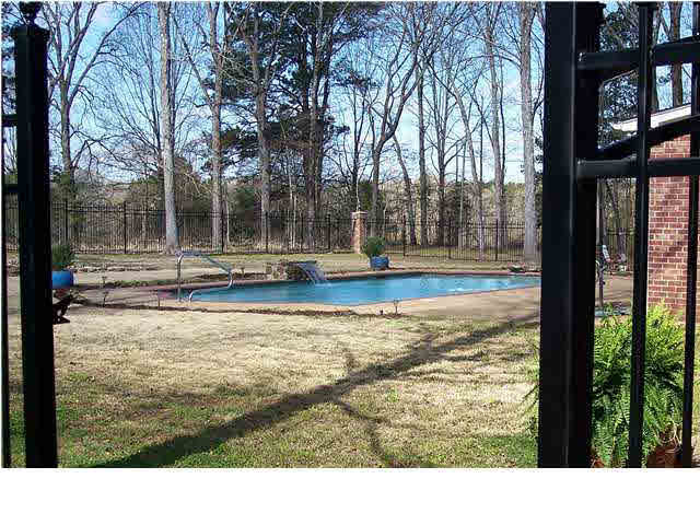 110 Southern Ridge Drive Madison, MS 39110 - Photo 5 of 24 side view of back yard and the pool