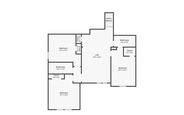 a picture of a floor plan