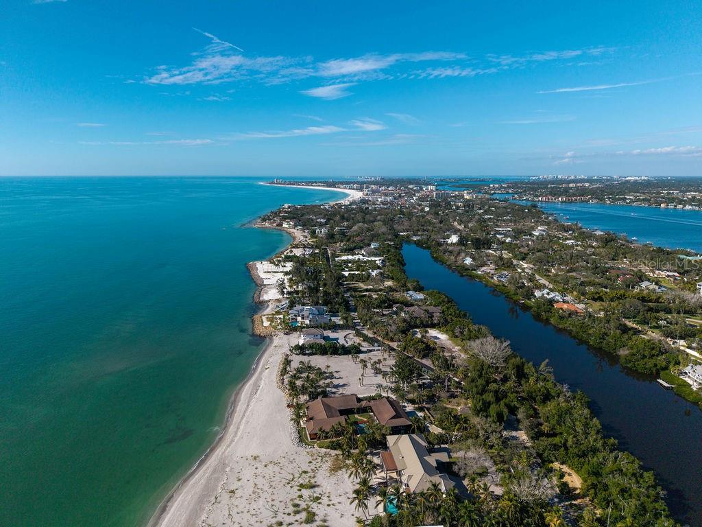 7676 Midnight Pass Road Sarasota, FL 34242 - Photo 7 of 20 view of city and ocean