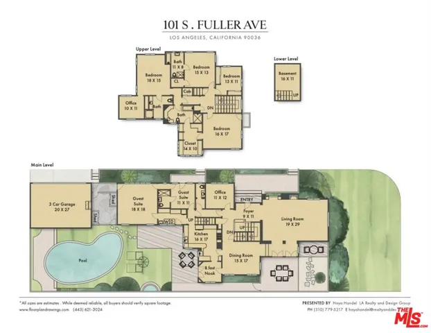 $3,950,000 | 101 South Fuller Avenue, Los Angeles, CA 90036