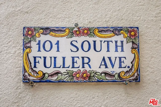 $3,950,000 | 101 South Fuller Avenue, Los Angeles, CA 90036