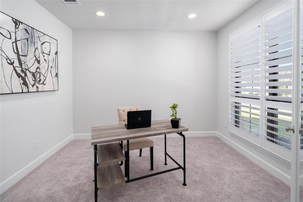 9600 Acorn Lane Little Elm, TX 75068 - Photo 3 of 34 a view of workspace with furniture