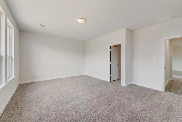 a view of empty room