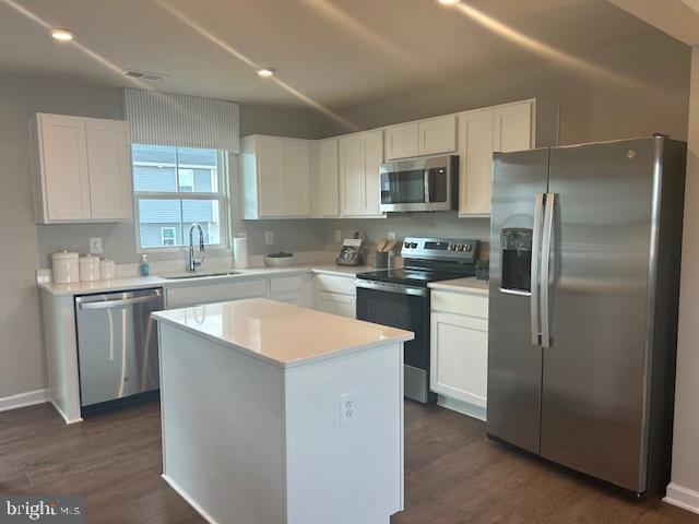 2562 Laurel Pk Drive Culpeper, VA 22701 - Photo 8 of 23 a kitchen with stainless steel appliances granite countertop a refrigerator sink and stove