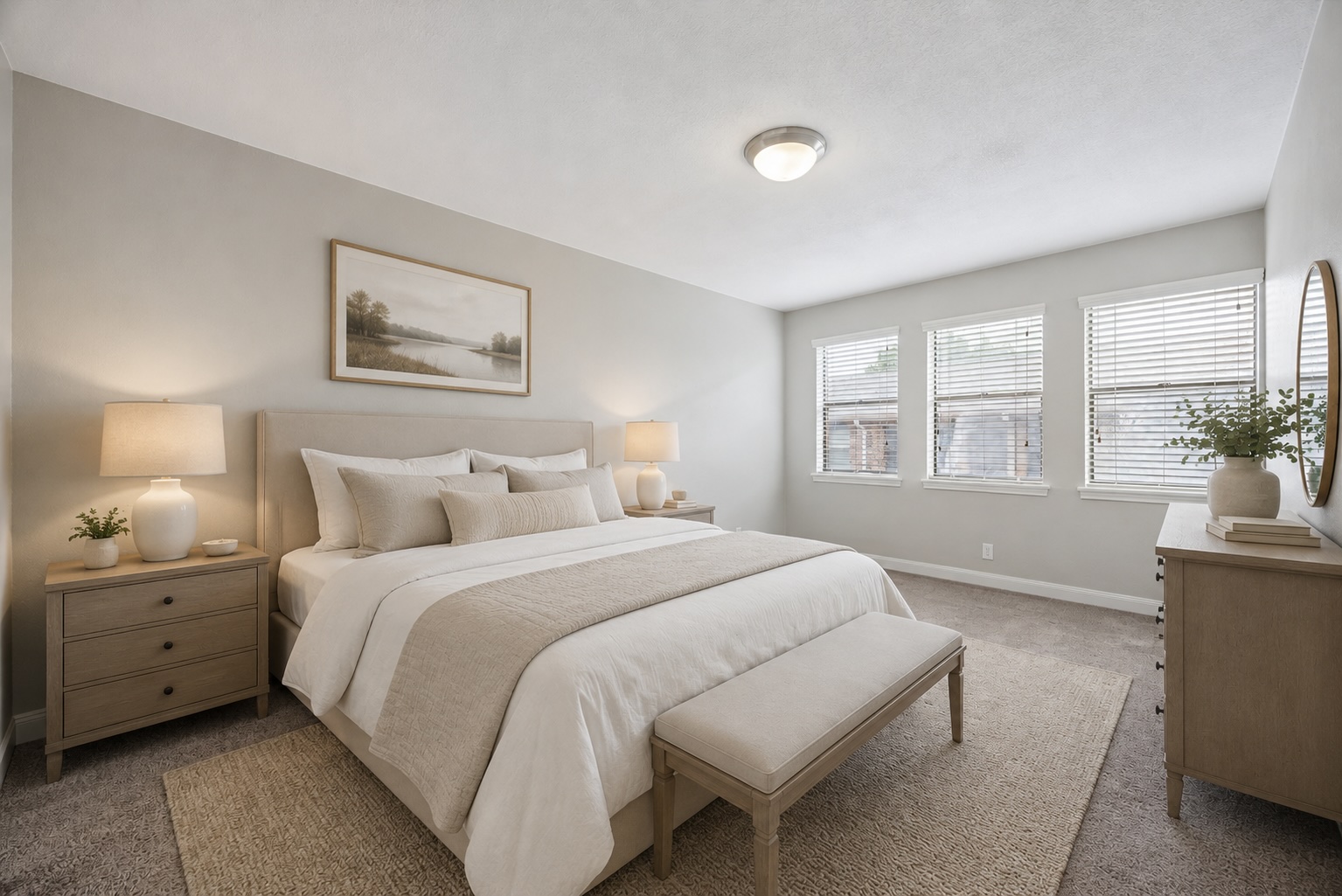 3845 Ranch Road 2222, Unit 33 Austin, TX 78731 - Photo 2 of 21 a bedroom with a large bed and a window
