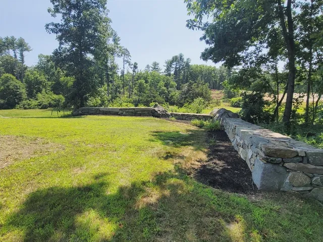 a view of an outdoor space and a yard