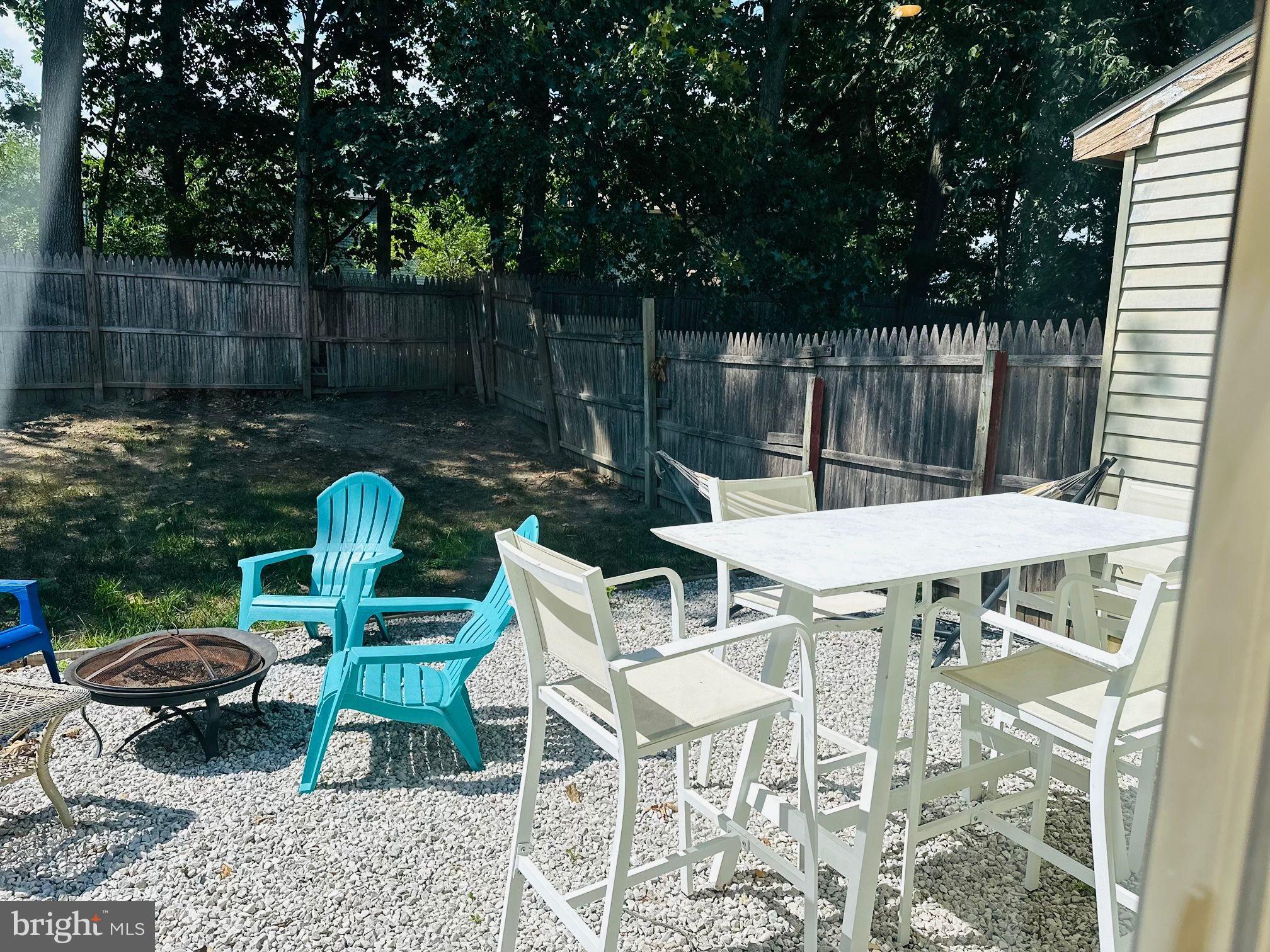 31 Brookshire Road Sicklerville, NJ 08081 - Photo 12 of 12 a view of a chairs and table in backyard of the house