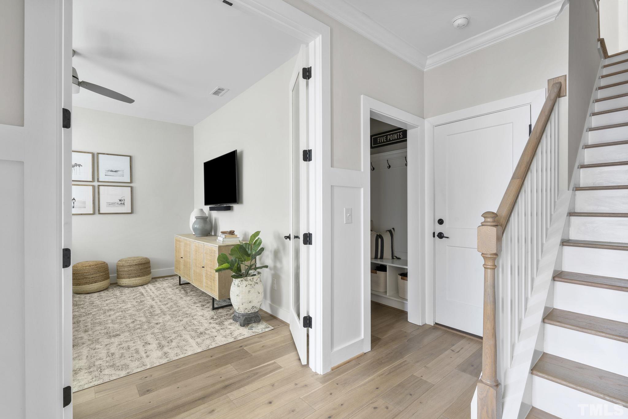 1610 Draper View Loop, Unit 104 Raleigh, NC 27608 - Photo 5 of 41 a view of a living room