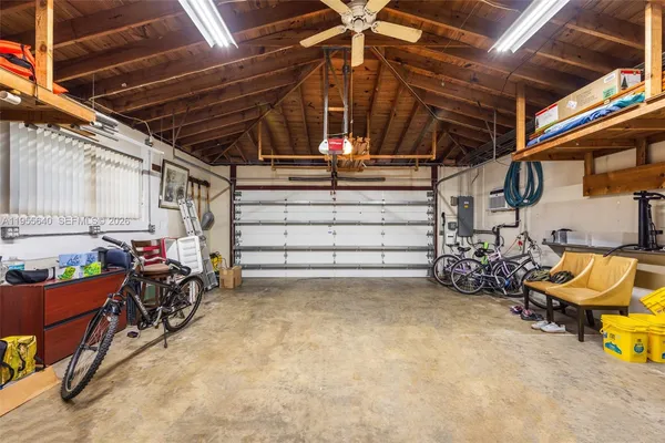 a view of a storage room with a lot of stuff