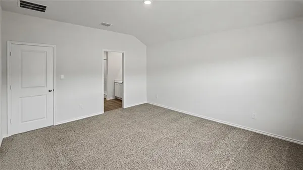 a view of empty room