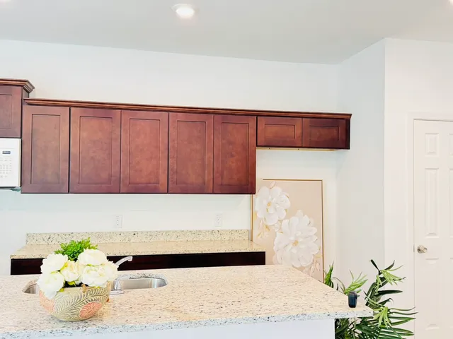 a bathroom with a sink