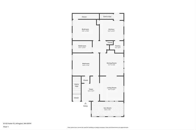 $1,199,900 | 61-63 Foster Street, Arlington, MA 02474