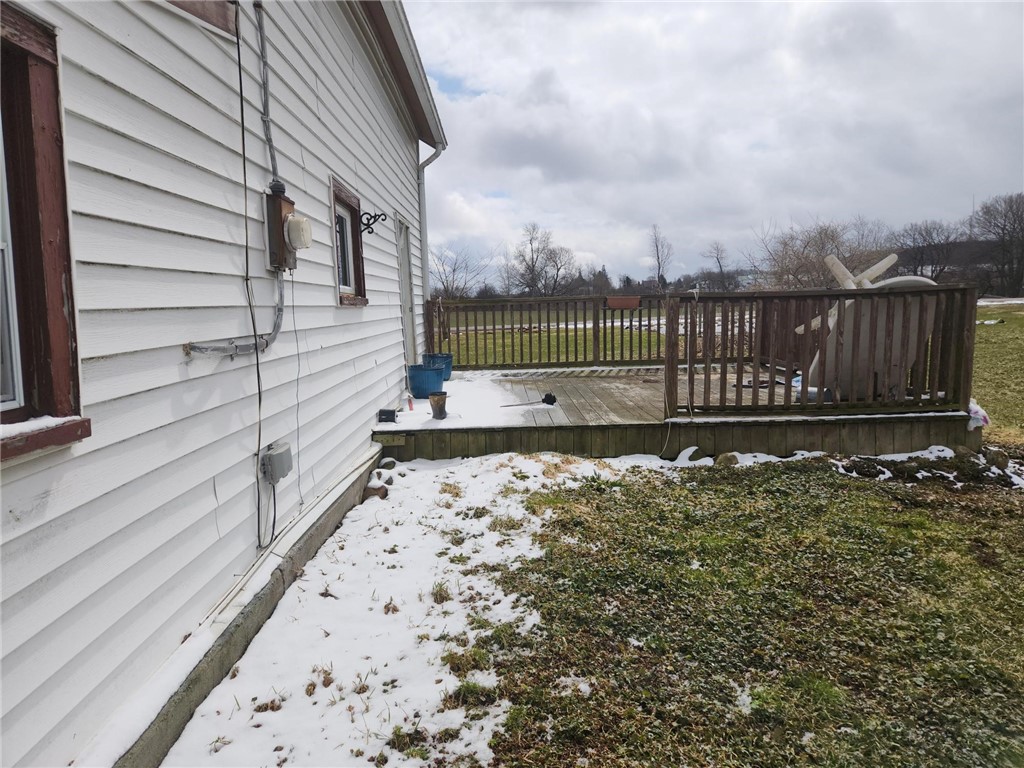 4276 Robinson Road Wethersfield, NY 14569 - Photo 23 of 24 Back deck