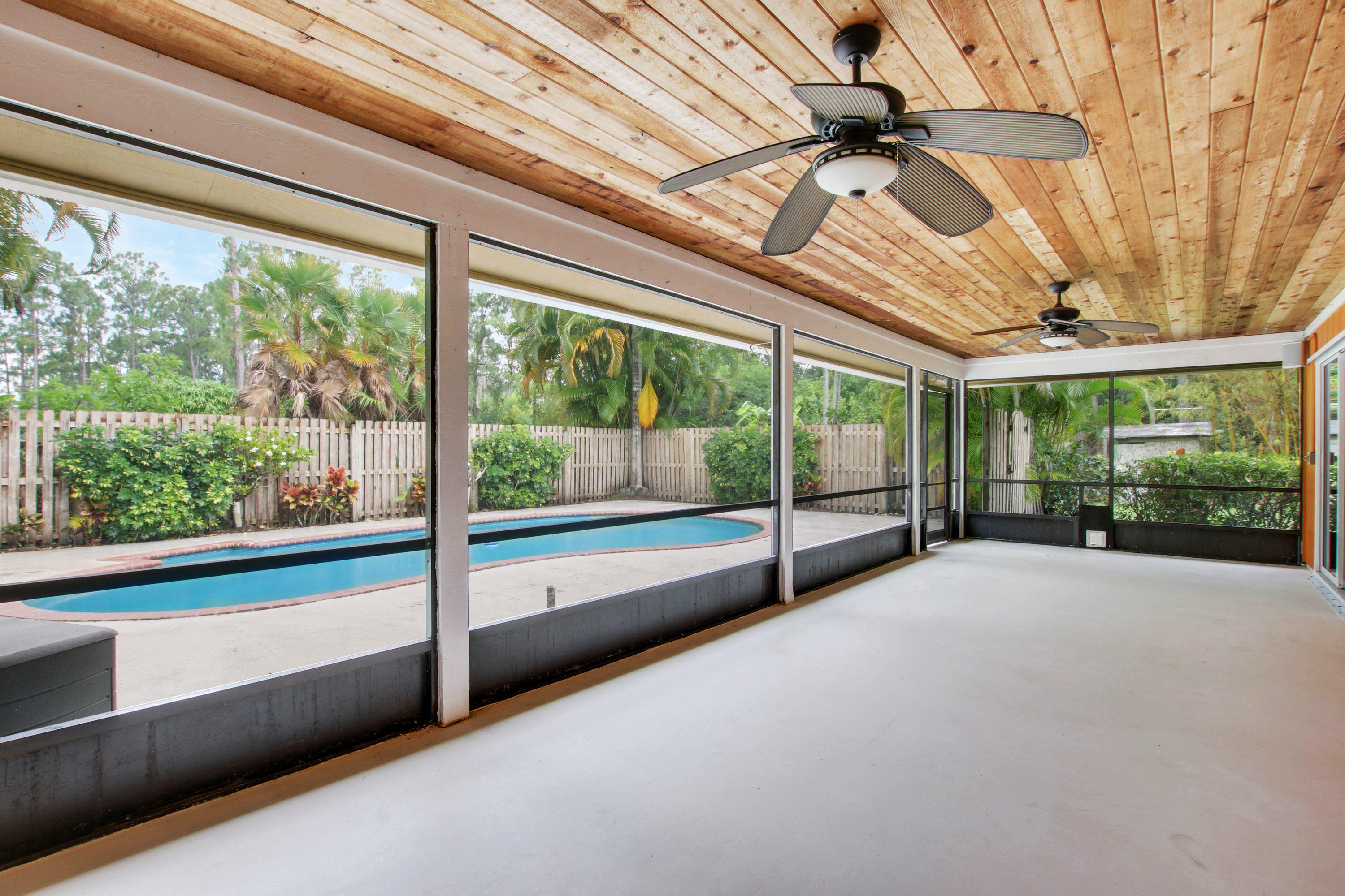 13676 152nd Road North Jupiter, FL 33478 - Photo 29 of 34 Screened Patio