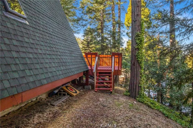 a view of a lake and a mountain