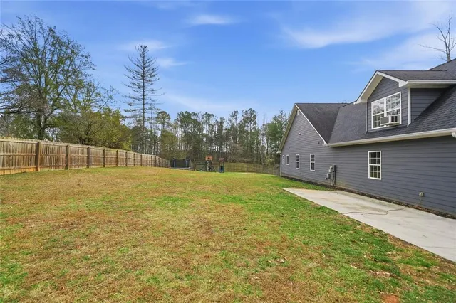 a view of outdoor space and yard