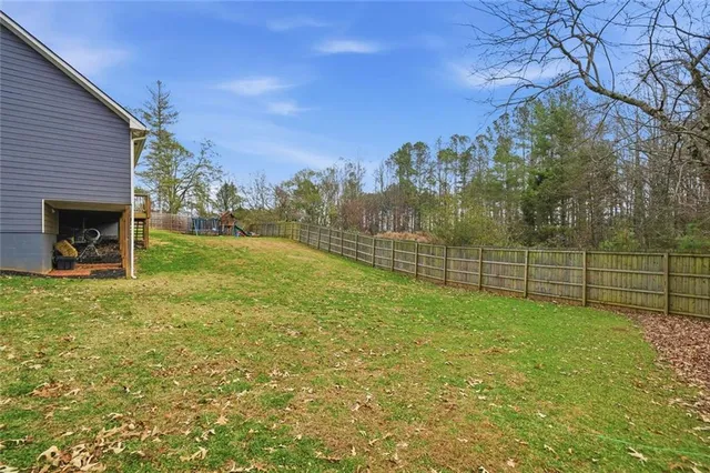 a view of outdoor space and yard