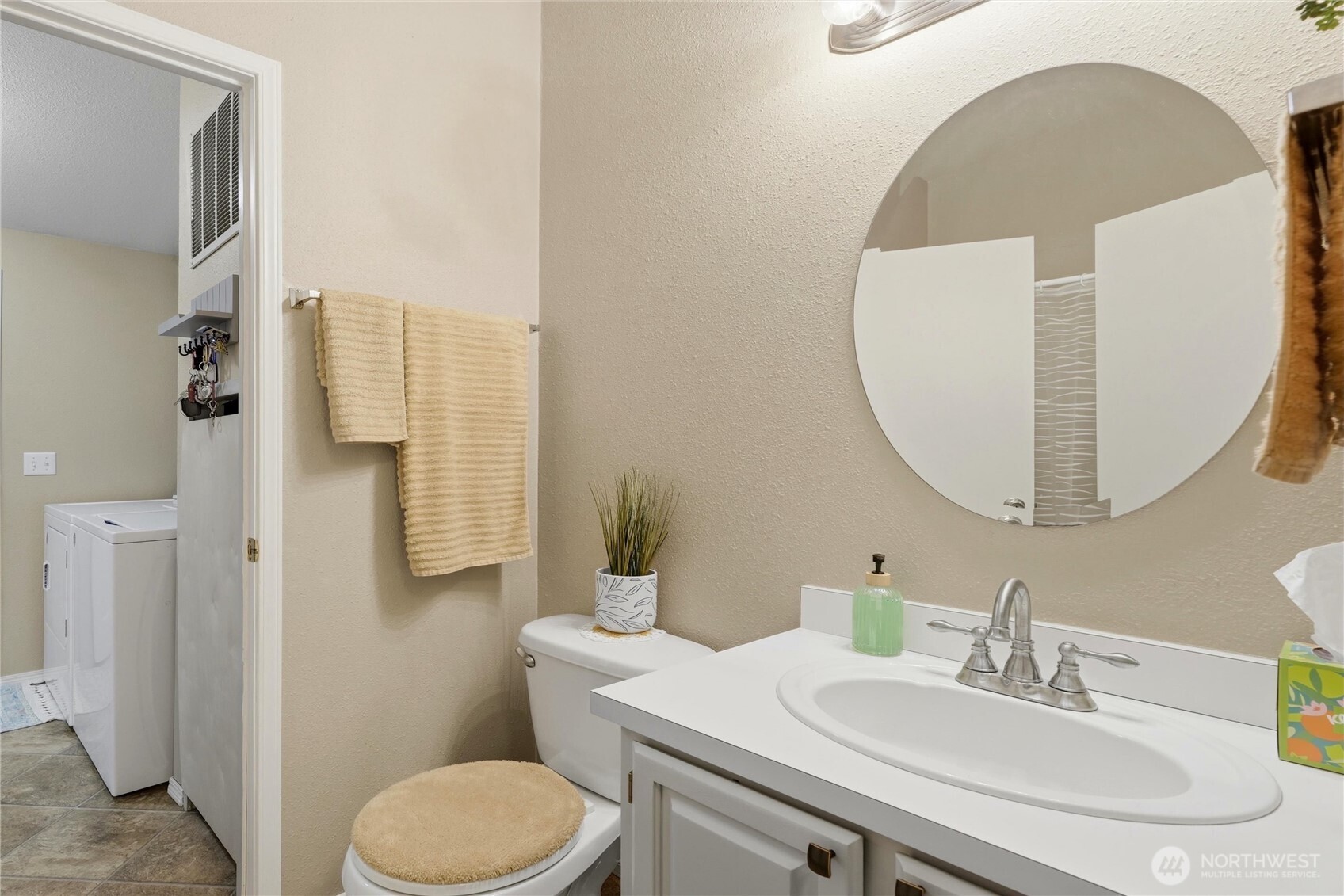 369 Gun Club Road, Unit 88 Woodland, WA 98674 - Photo 15 of 17 a bathroom with a sink toilet and shower