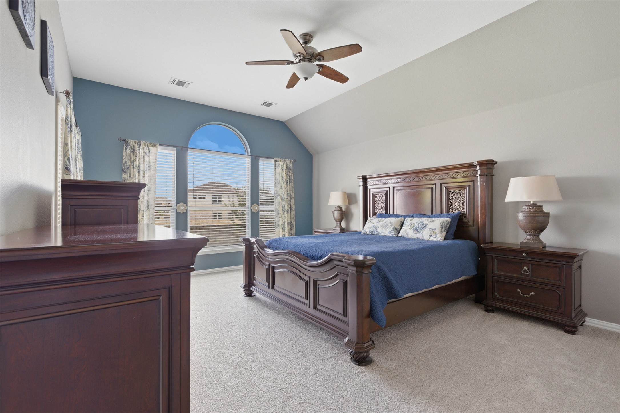 2568 Santa Barbara Loop Round Rock, TX 78665 - Photo 13 of 34 a bedroom with a bed and window
