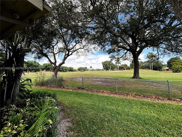 a view of an outdoor space and yard
