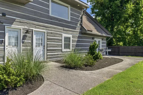 a house with a yard