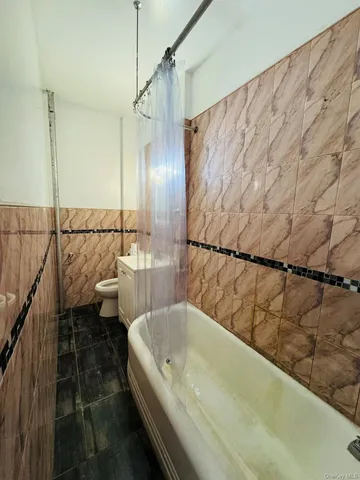 a view of a glass door