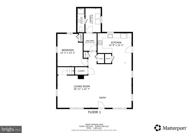 a picture of a floor plan