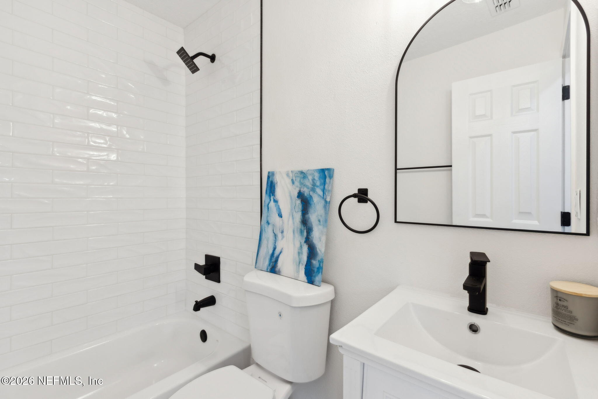 14051 Claridge Road North Jacksonville, FL 32250 - Photo 26 of 43 a bathroom with a sink a toilet and shower