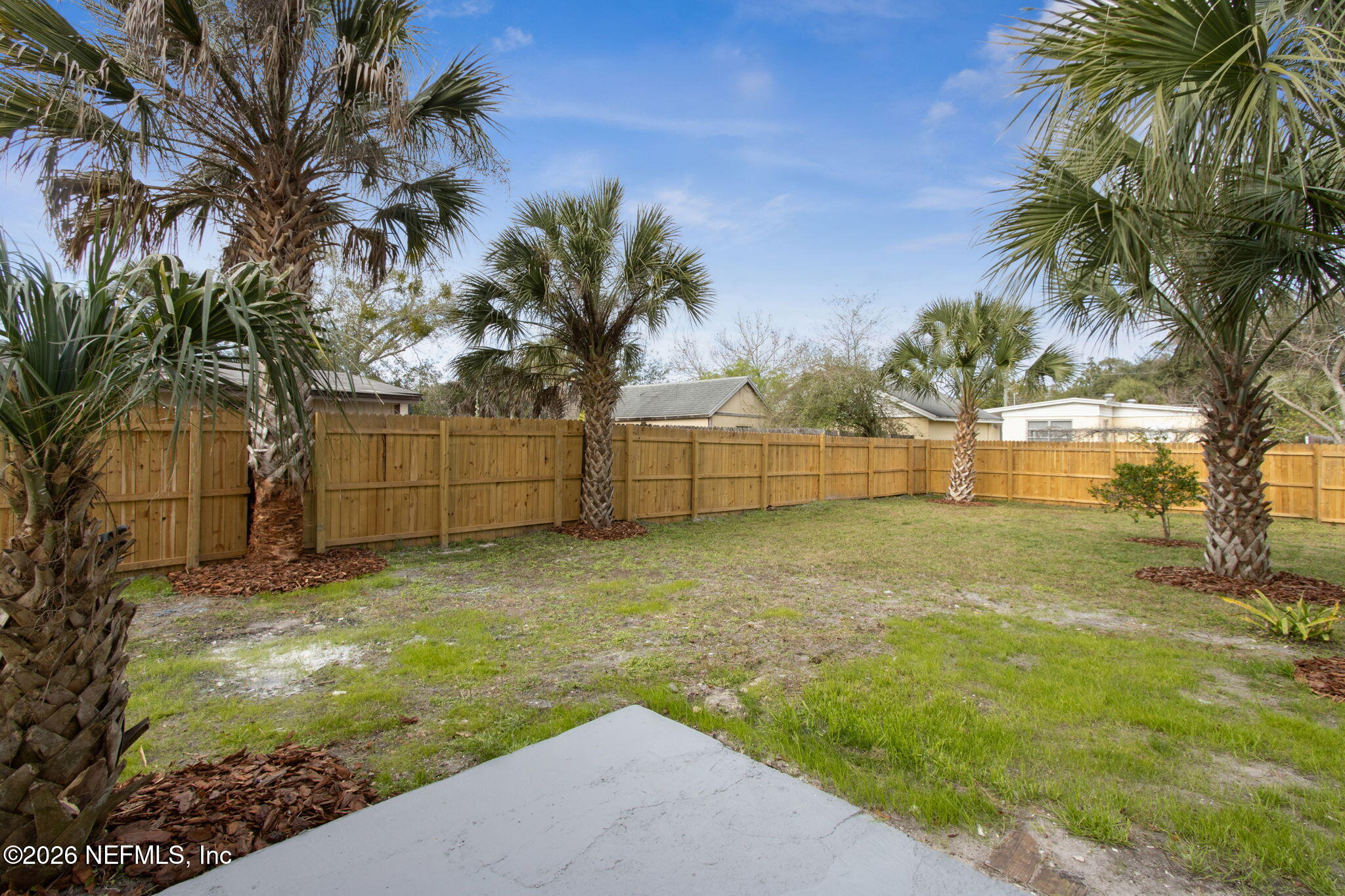 14051 Claridge Road North Jacksonville, FL 32250 - Photo 32 of 43 a view of a backyard