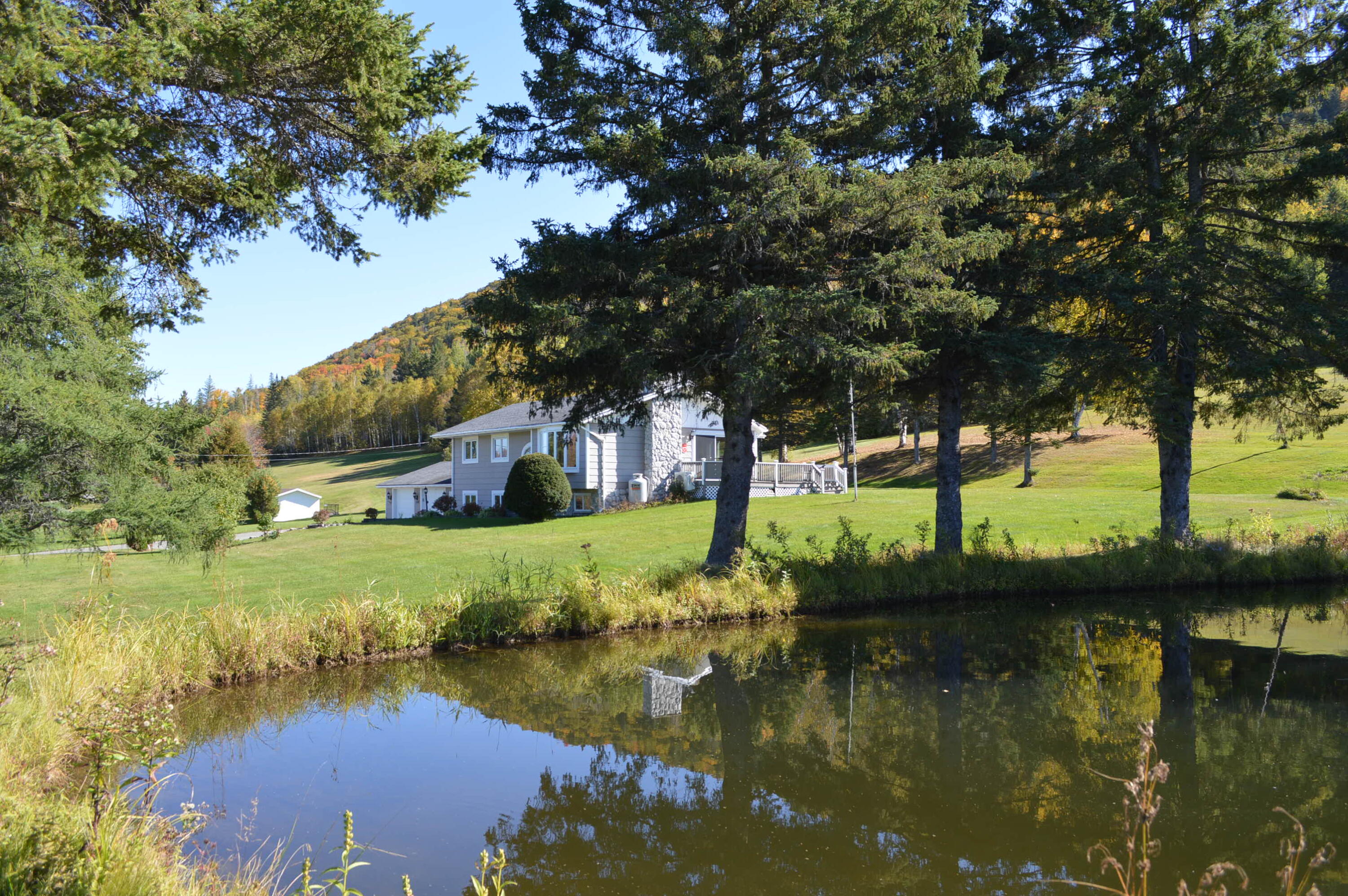 1147 Frenchville Road Fort Kent, ME 04743 - Photo 7 of 66 House view from pond