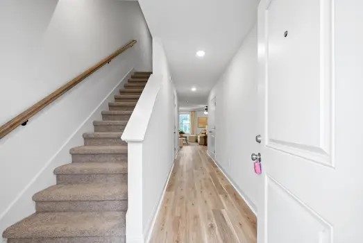 940 Britton Springs Road, Unit 301 Clarksville, TN 37042 - Photo 5 of 30 a view of entryway and hall with wooden floor