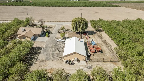 a house with a outdoor space